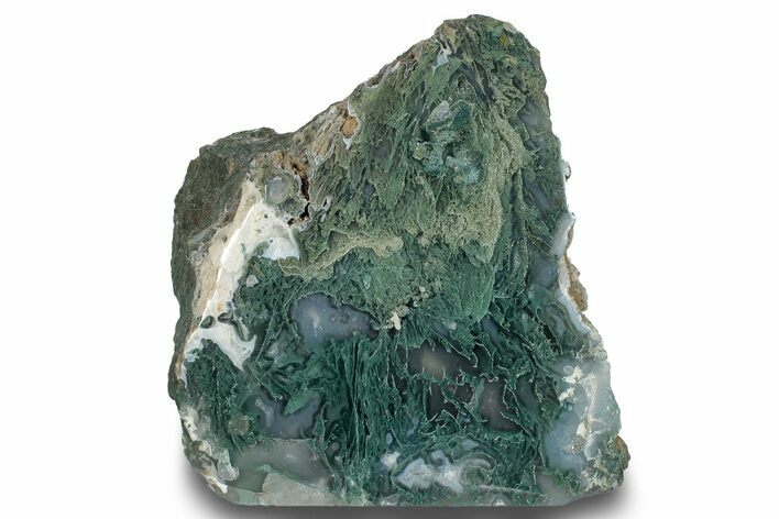 Polished, Free-Standing Moss Agate - Oregon #246262